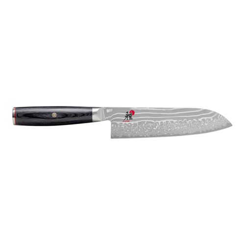 MIYABI KAIZEN II 5000FCD Santokumesser 18 cm, Glattschliff