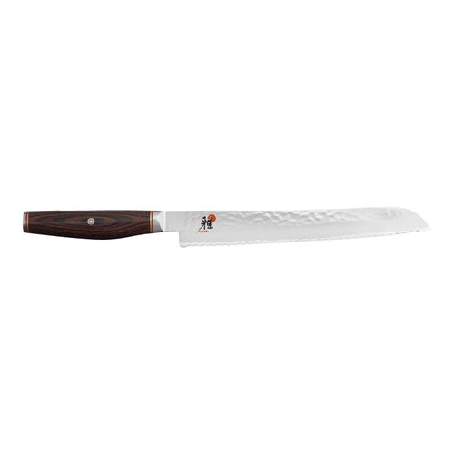 MIYABI ARTISAN 6000MCT Couteau à pain 23 cm, Brun, Tranchant en dents de scie Image