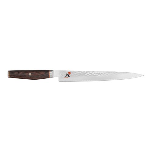 MIYABI ARTISAN 6000MCT Sujihiki 24 cm, Pakka Holz