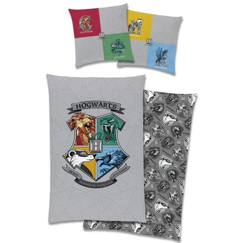 Harry Potter Bettwäsche 2tlg - Hogwarts Wappen