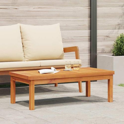 Couchtisch 100x50x33 cm Massivholz Akazie