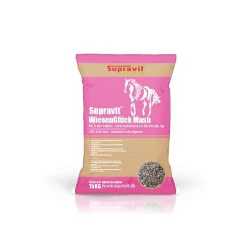 Supravit Pferdefutter Mash | schmackhaftes & energiereiches Pferdefutter für Pferde