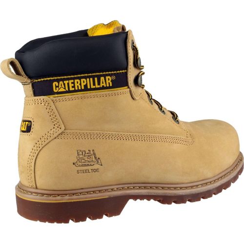 Caterpillar Holton S3 Leder Honig Sicherheitsstiefel