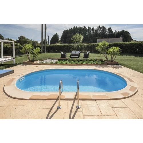 Madagascar Einbaupool 600 x 320 x 150 cm Oval