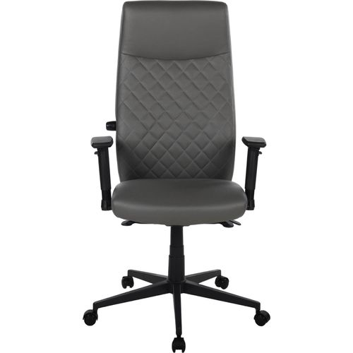 Bürostuhl ></noscript>Homepro< Rautensteppung, dunkelgrau, Mikrofaser - 70x120x70cm (BxHxT)