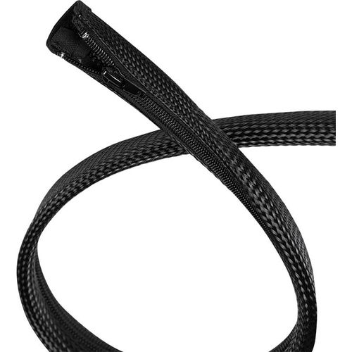 LogiLink Kabelschlauch mit Reißverschluss 5,0 m Durchmesser: 30 mm schwarz