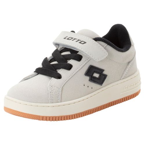 Sneaker LOTTO, Gr. 34, schwarz (stone, schwarz), Synthetik, Schuhe