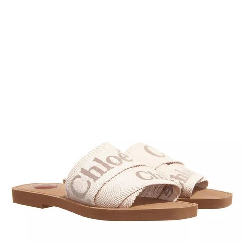 Chloé Slipper & Pantoletten - Flache Woody Pantolette - Gr. 40 (EU) - in Beige - für Damen Image