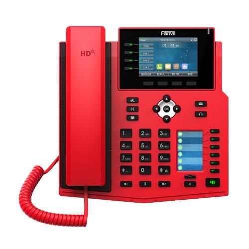 Fanvil X5U - VoIP-Telefon - mit Bluetooth-Schnittstelle mit Rufnummernanzeige/Anklopffunktion