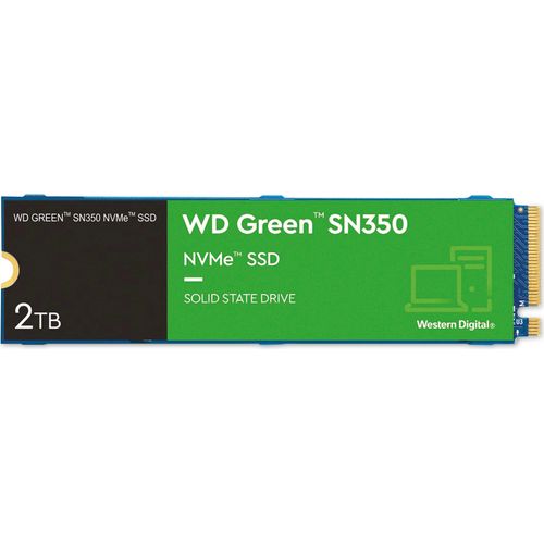WESTERN DIGITAL M.2 SSD WD Green SN350, 2 TB, NVMe, intern