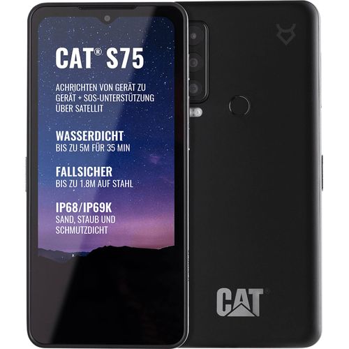 CAT S75 128GB DS Black 6.6