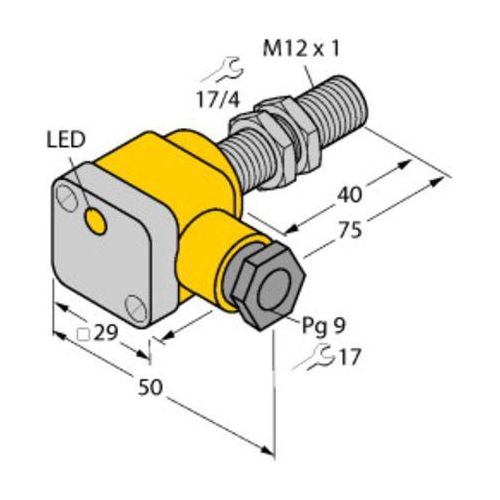 Turck BI3U-EG12SK-AP6X Induktiver Sensor