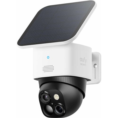 Eufy SoloCam S340 Dual-Kamera-Überwachungskamera, kabellos, Solarpanel