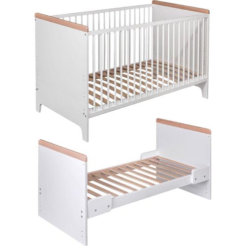 Kinderbett 2 in 1 Timo 70x140 cm Juniorbett Kinderbett Babybett