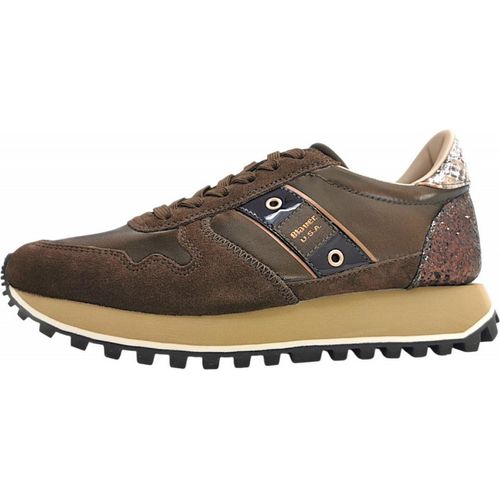 Blauer USA Millen Damen Sportschuh in Braun, Größe 38