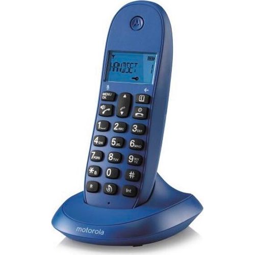 Motorola c1001lb+ white schnurloses Telefon mit integrierter Freisprecheinrichtung