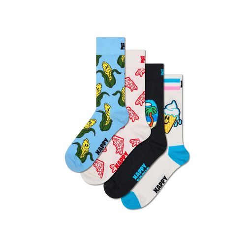 Happy Socks Strümpfe CORNY SUMMER Socken 4er Pack