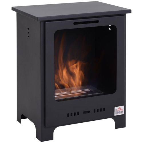 HOMCOM Ethanol-Kamin Metall