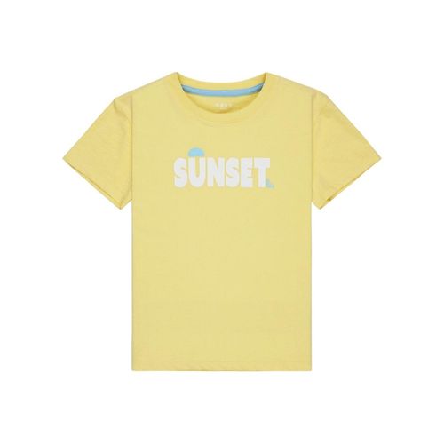 T-Shirt ROXY "Orchid Art", Mädchen, Gr. 8(125-130cm), lemon drop, 100% Baumwolle, Shirts T-Shirt