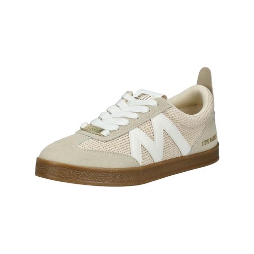 Sneaker STEVE MADDEN "STEVE MADDEN Sneaker Veloursleder/Textil", Damen, Gr. 38, beige (natur), Textil, Veloursleder, Schuhe Sneaker