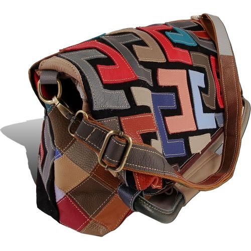 Shopper mehrfarbig Toscanto Tasche Leder D2OTTM101SF