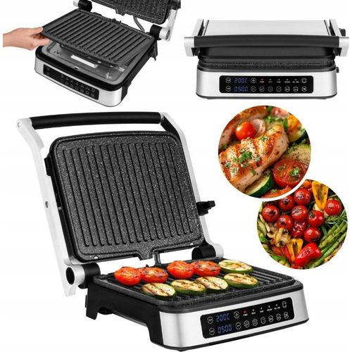 Zeegma GrillChef: Leistungsstarker 2100W Elektrogrill mit LED-Panel