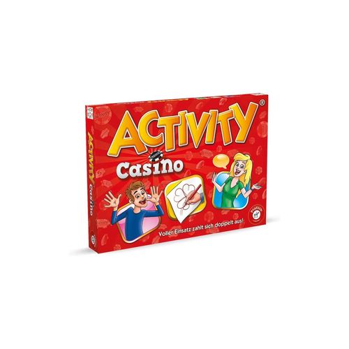 Piatnik Activity Casino Spiel ab 12 Jahre Partyspiel für Gruppen mit Jetons
