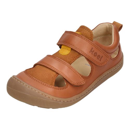 KOEL Extraweite Barefoot Kinderschuhe KATO W NAPPA cognac, Größe:24 EU