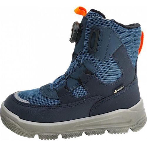 Superfit MARS Kinderschuhe Jungen Winterstiefel Schnürstiefel Blau Freizeit, Schuhgröße:38 EU