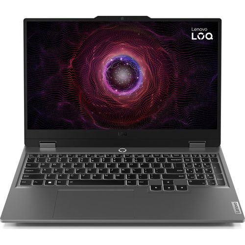 Lenovo LOQ 15ARP9 83JC - 180°-Scharnierdesign - AMD Ryzen 7 7435HS / 3.1 GHz - kein Betriebssystem - GeForce RTX 4060 - 16 GB RAM - 1 TB SSD NVMe - 39.6 cm (15.6