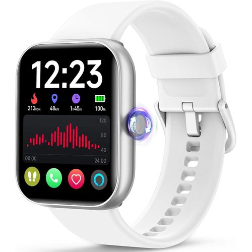 mit Telefon-Fitnessuhr Damen Uhren digital Watch mit Herzfrequenz Schlafmonitor Pulsmesser-Sportuhr Wasserdicht mit Schrittzähler-Armbanduhr