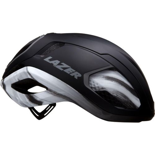 LAZER Rennrad/Gravel-Helm Vento KinetiCore, Black Silver