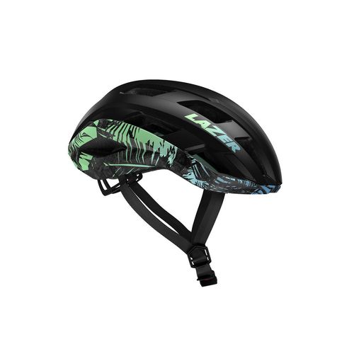 LAZER Rennrad/Gravel-Helm Strada KinetiCore, Matte Tropical Leaves