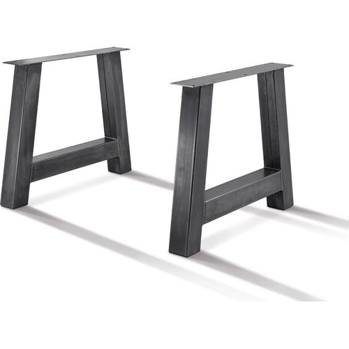 Tischgestell A 84x72 Profil 10x10 Stahl Roh