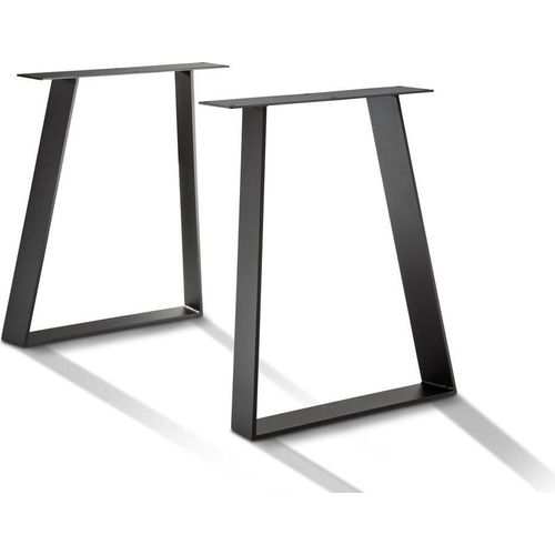 Tischgestell Triangle 60x72 Profil Stahl Schwarz