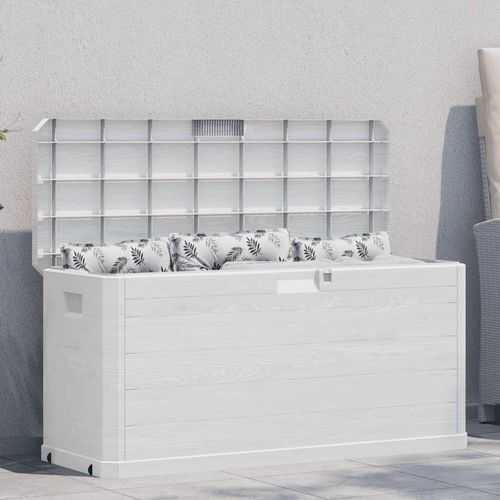 Garten-Aufbewahrungsbox 280 L Hellgrau