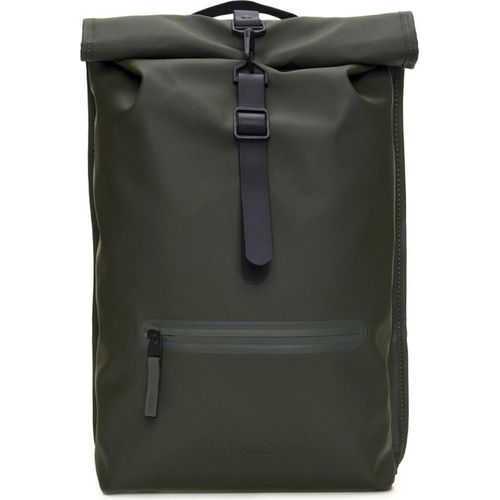 Rains - Rolltop Rucksack Green -