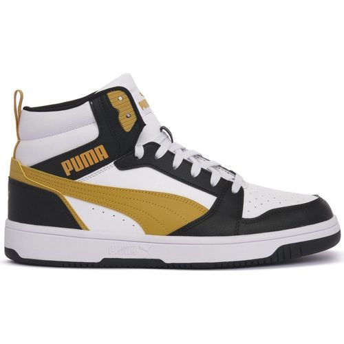 Puma Rebound v6 White-Archive Gold-Black Größe EU 43