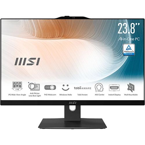 Msi Modern Ae0711-814 12m 23.8´´ I5-1235u/16gb/512gb Ssd All-in-one-pc One Size / EU Plug 220V One Size