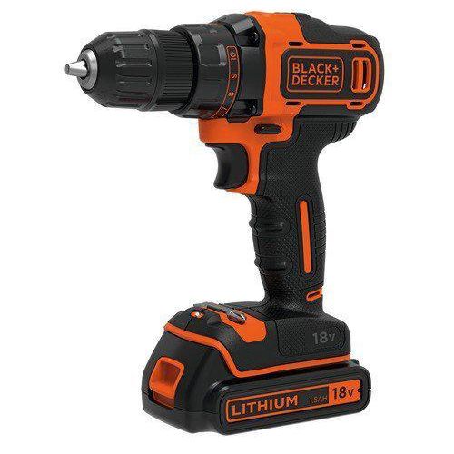 Black+decker wkrtarka 18v bdcdd186b 40nm 2x1,5ah