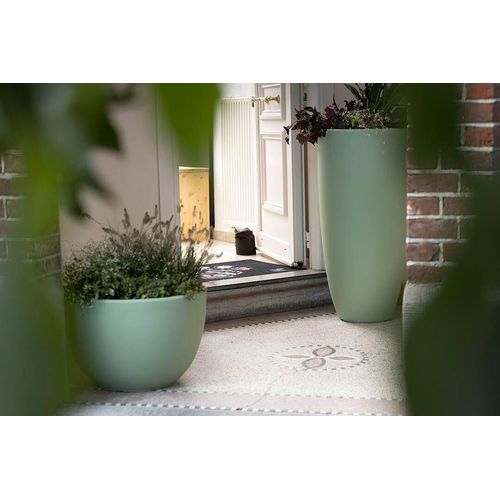 Beleuchteter Pflanztopf Shining Curvy Pot XM (Mint)