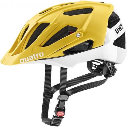Helm Uvex Quatro CC Biene gelb-weiß matt größe 56-61 cm S41.0.026.0517