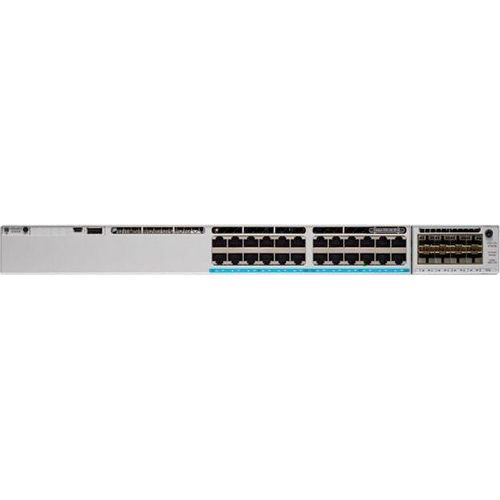 Cisco C9300-24S-A Verwalteter L2/L3-Netzwerk-Switch Grau