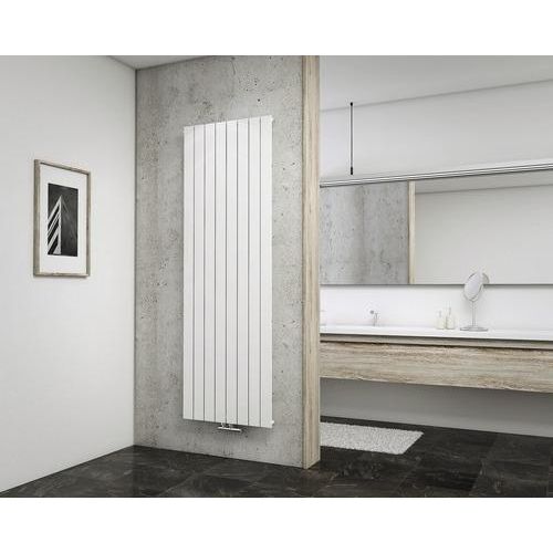 SCHULTE Designheizkörper Aachen 1800x616 mm weiß mit Mittelanschluß ohne Handtuchhalter
