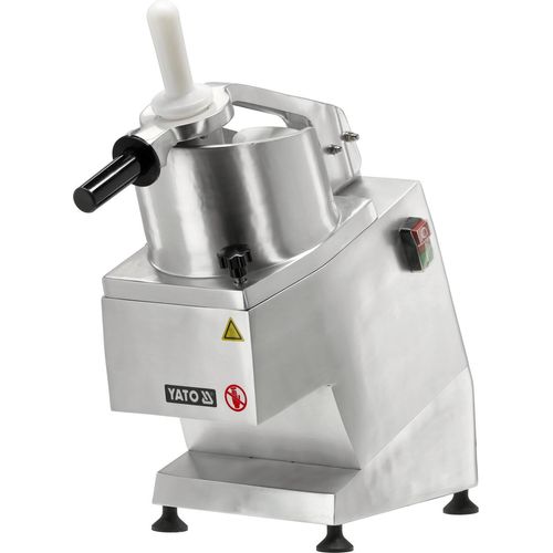 Gastro Gemüseschneider 550W, 5 Schneidscheiben, mit D-Einfüllöffnung