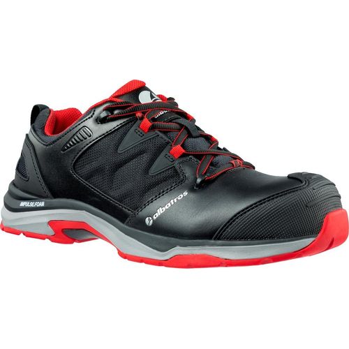 Sicherheitsschuh ULTRATRAIL BLACK Low Gr.36 schwarz/rot Leder