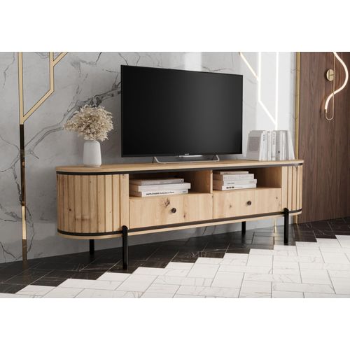 TV-Ständer TEYO – 180 cm, Artisan-Eiche