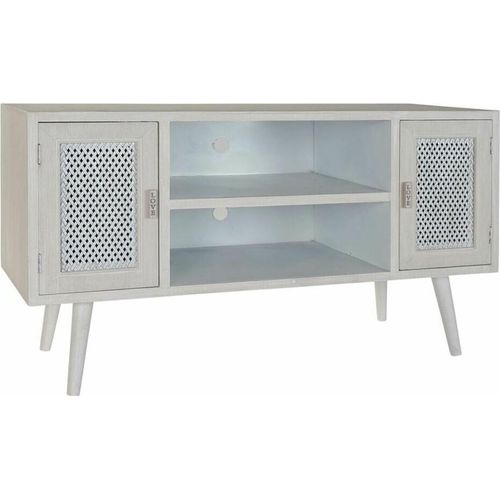 TV-Möbel DKD Home Decor Weiß Holz MDF (110 x 61 x 41 cm)