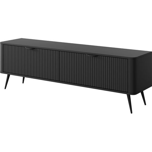 TV-Ständer 163 cm MOODY - schwarz