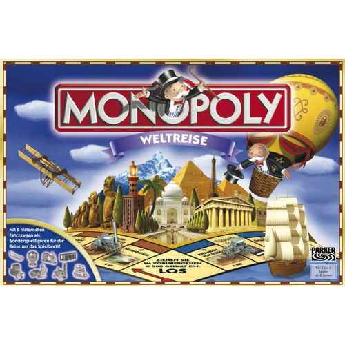 Hasbro 48285100 - Monopoly Weltreise